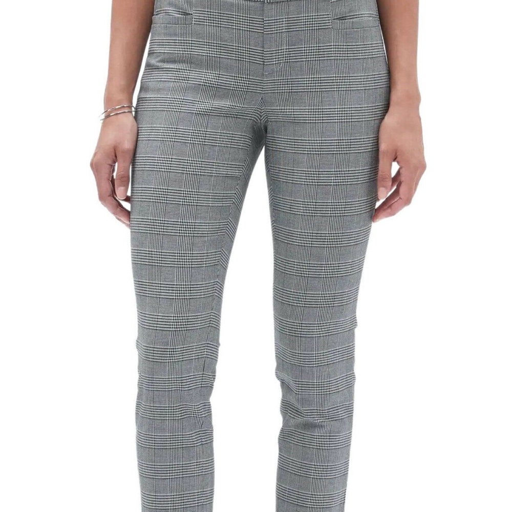 Banana Republic Sloan Pants - plaid